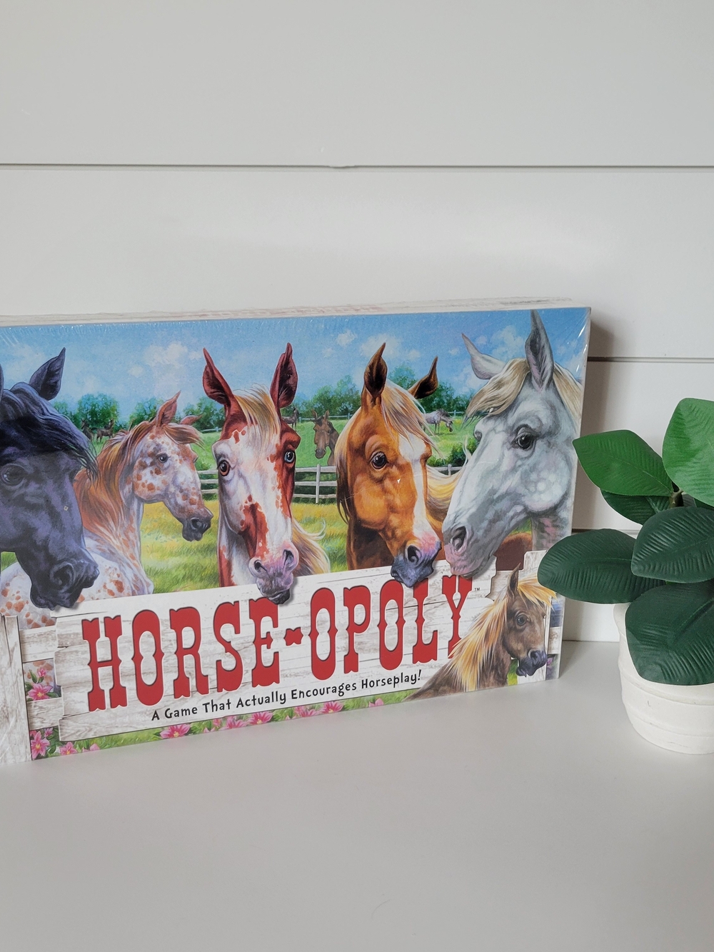 Horse-Opoly Family Board Game -